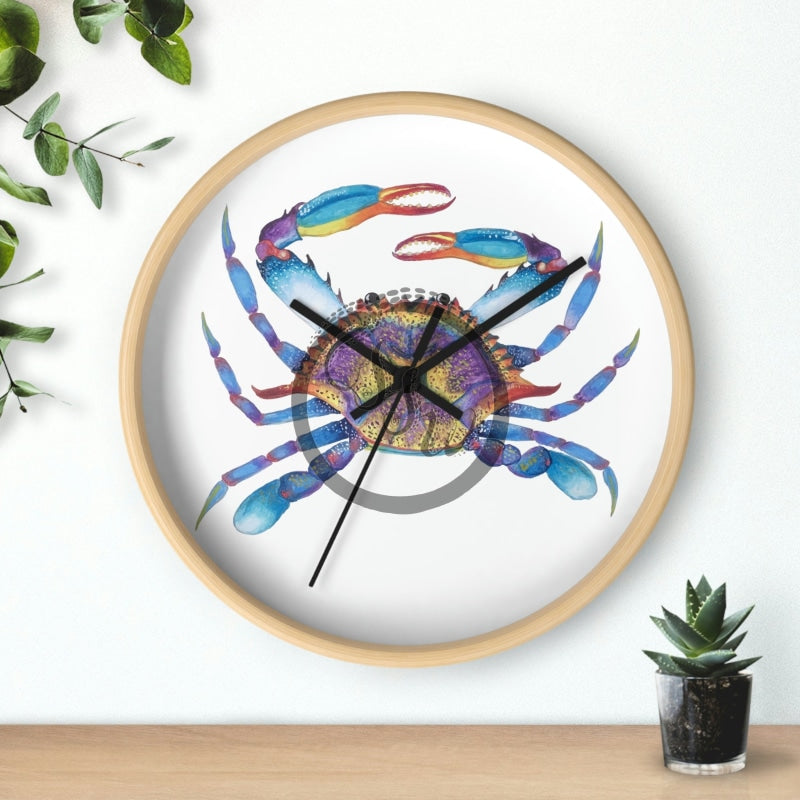 The Crab Wall Clock Home Decor