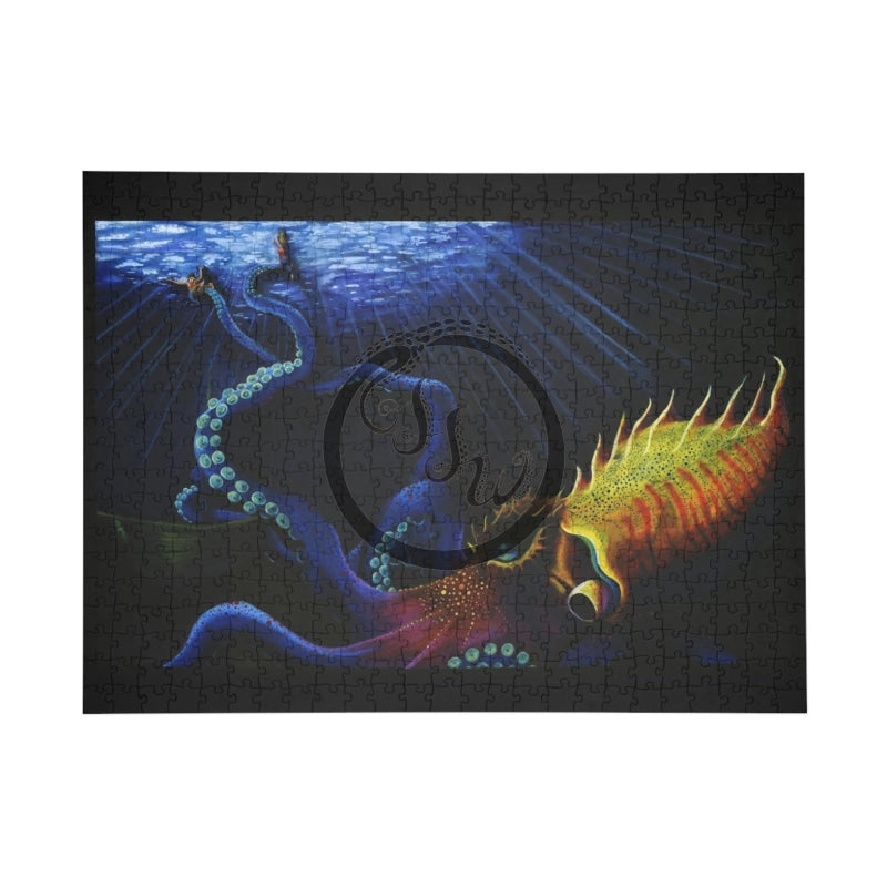 Baby Kraken Puzzle (96 252 500 1000-Piece)