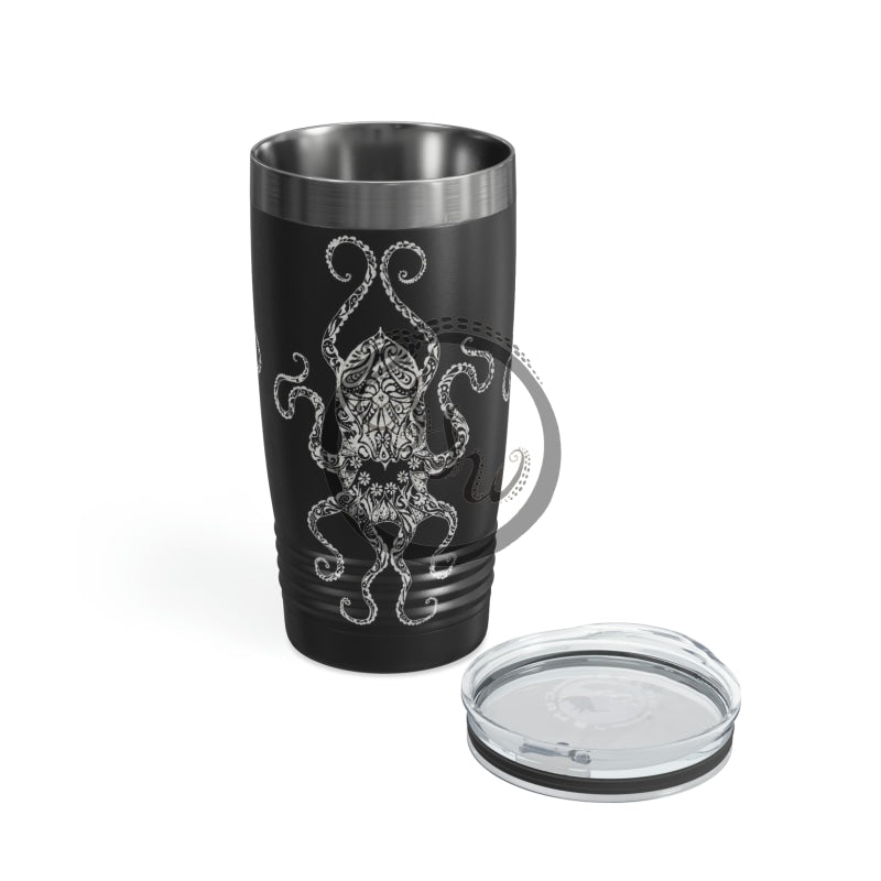 Paisley Flower Octopus Ringneck Tumbler 20Oz Mug