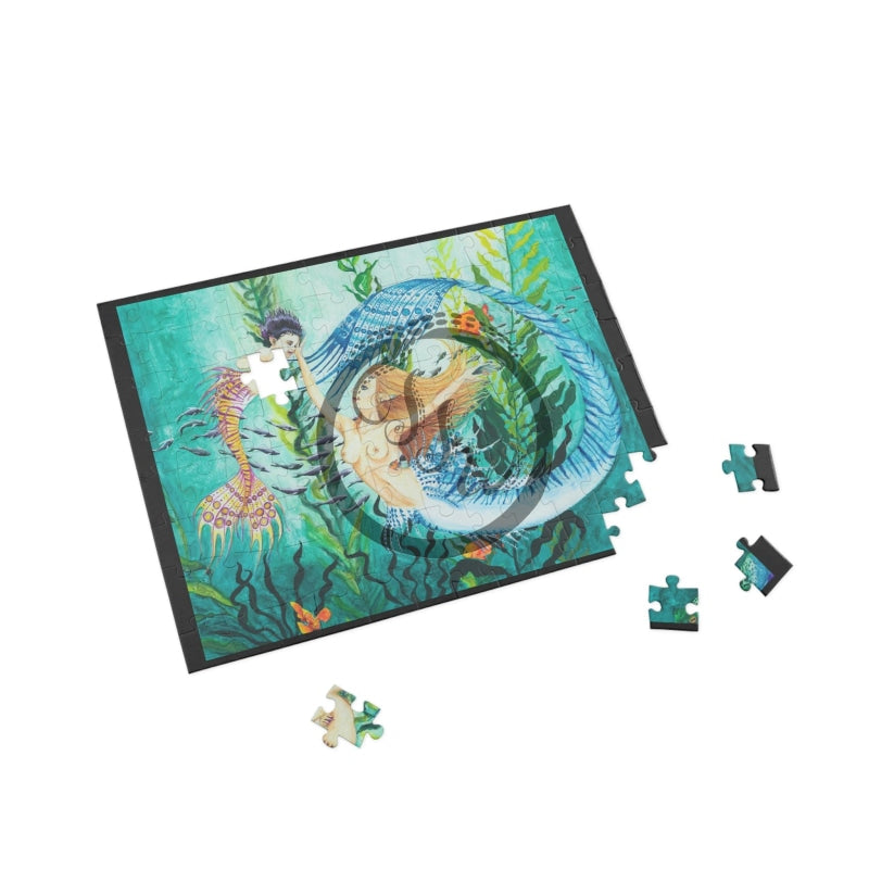 Queen Larimar And Princess Ametrine Puzzle (96 252 500 1000-Piece)