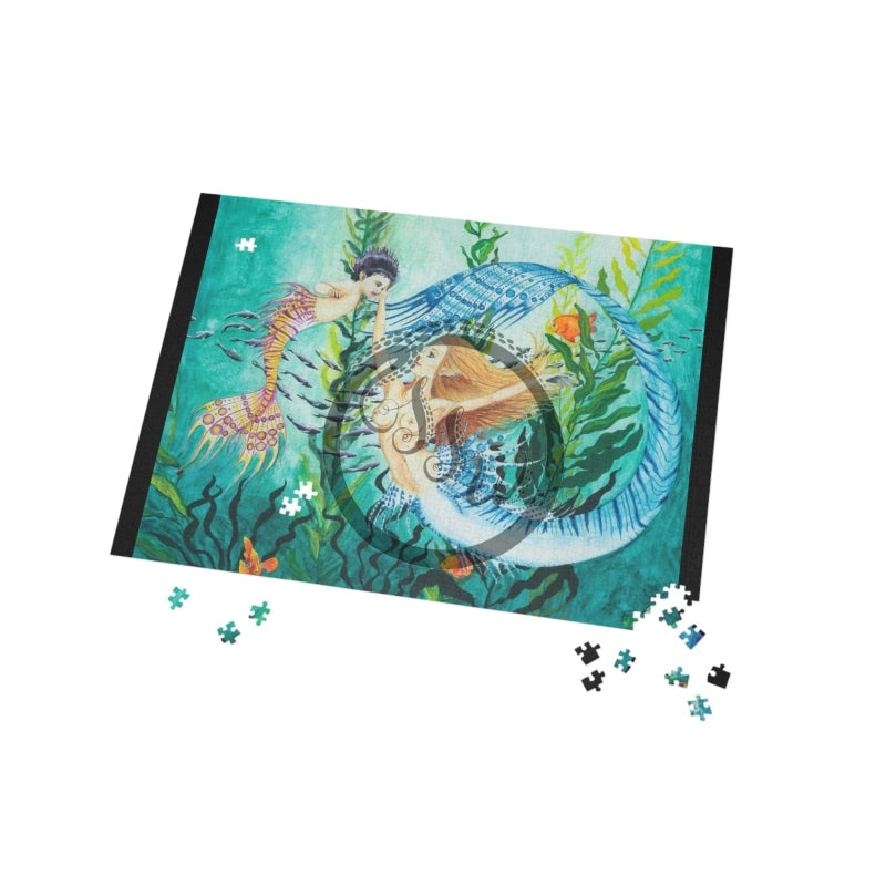 Queen Larimar And Princess Ametrine Puzzle (96 252 500 1000-Piece)