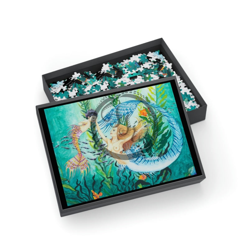 Queen Larimar And Princess Ametrine Puzzle (96 252 500 1000-Piece)